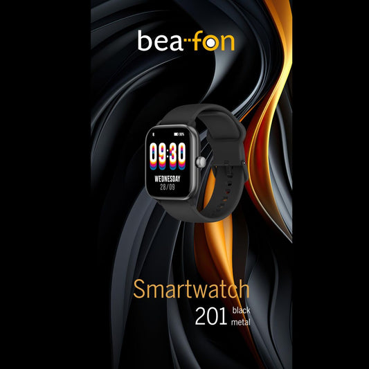 Smartwatch beafon WATCH 201 1,85" Black Silver